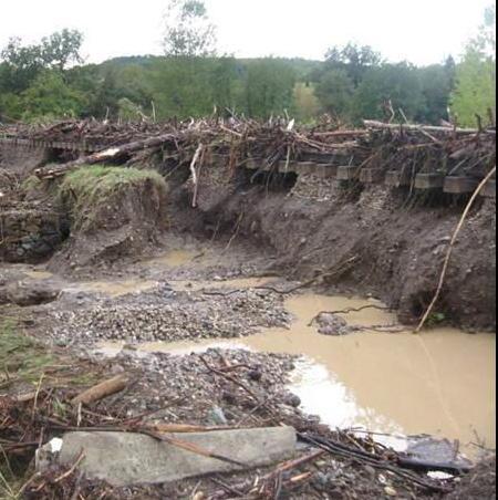 Nel 2013 finì ko a causa della piena 