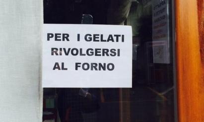 Il cartello più curioso? A Palagano