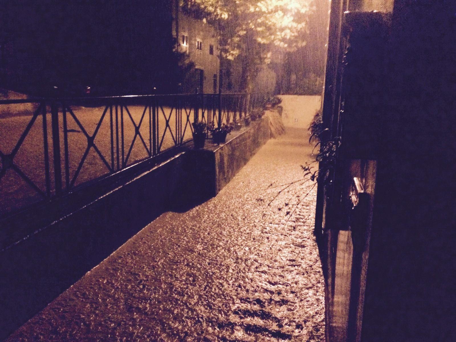 Il fiume di fango a San Dalmazio