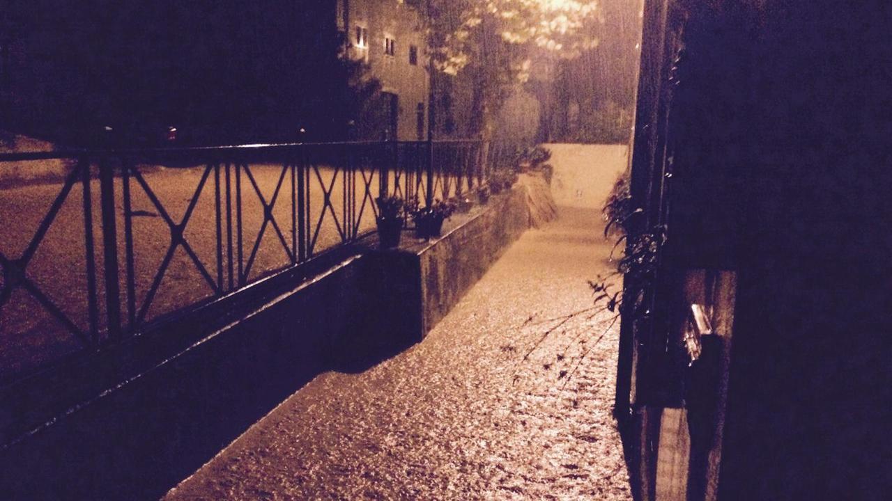 Il fiume di fango a San Dalmazio