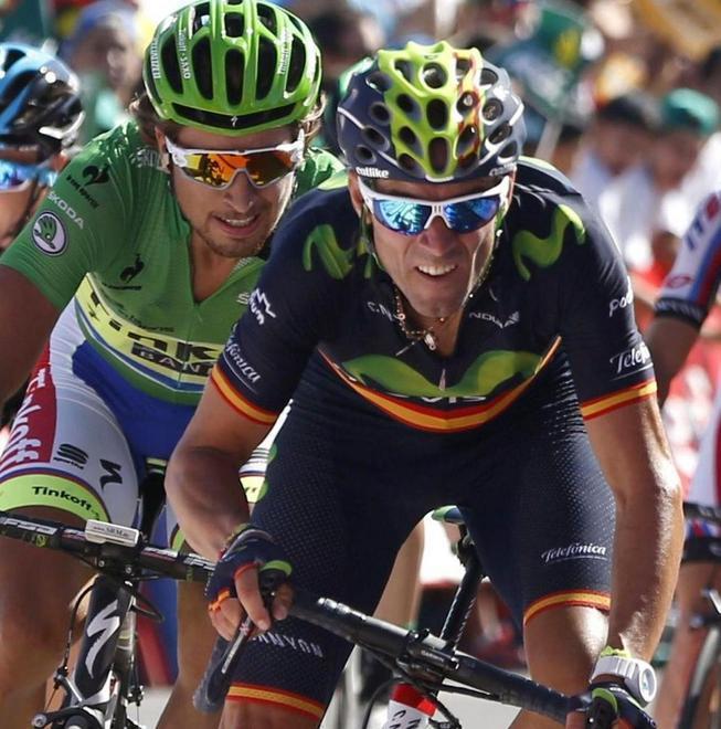 Vuelta, Valverde brucia ancora Sagan Aru sempre decimo