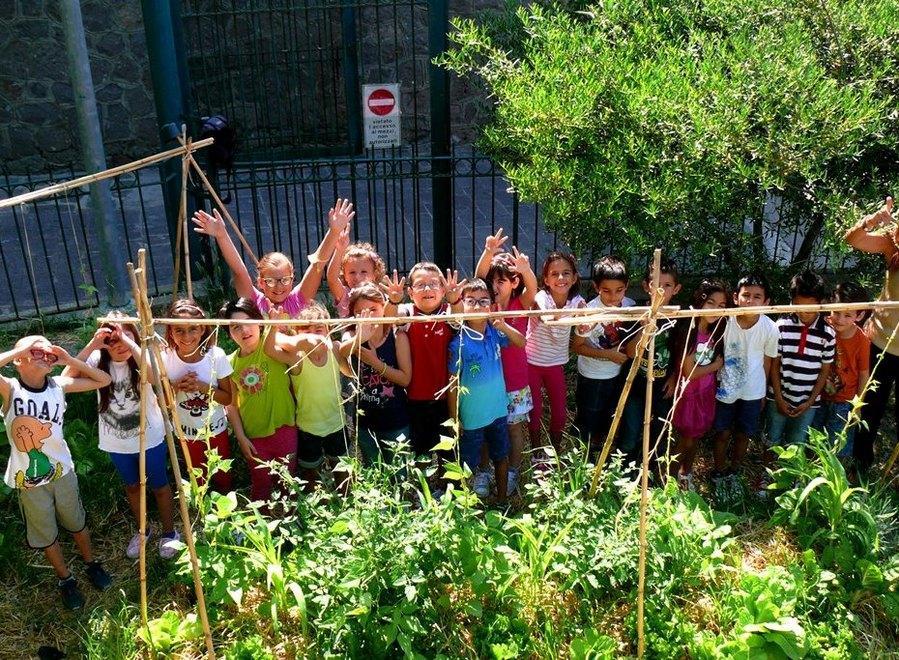 I bambini scoprono l’agricoltura sinergica
