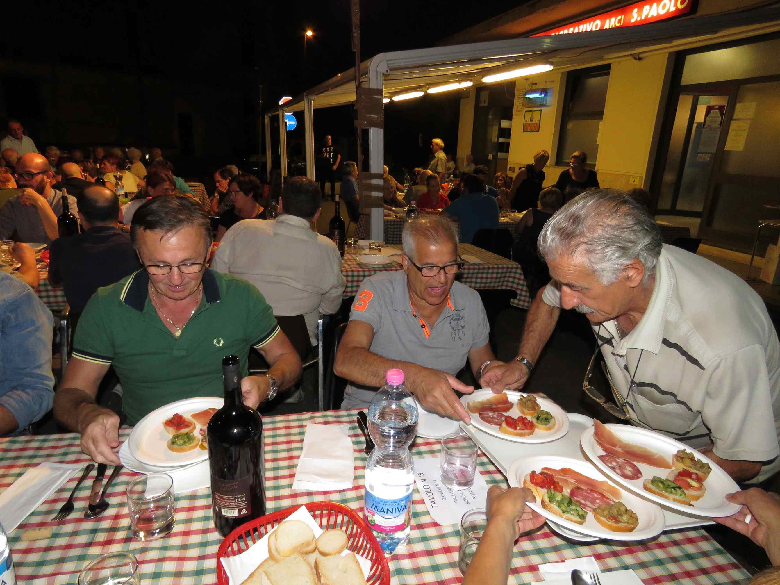 La cena dei poveri a San Paolo