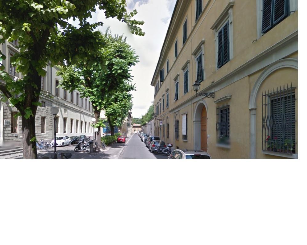Uno scorcio di via Giusti a Firenze