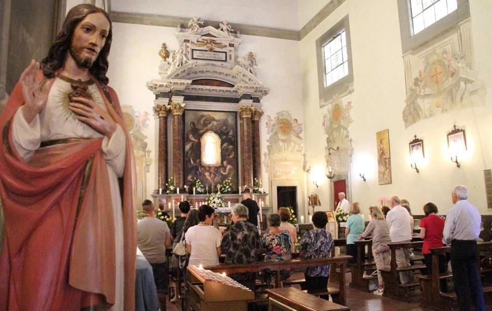 La chiesa ricorda il miracolo del Giglio 