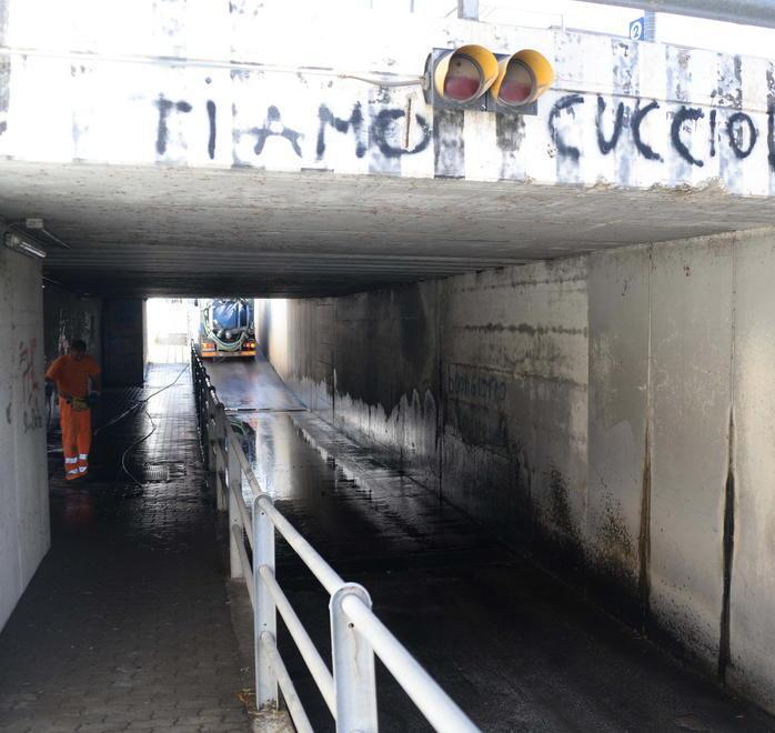 Sottopassi da mettere al sicuro 
