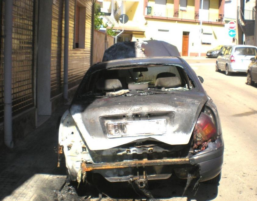 Incendiata l’auto di un operaio 