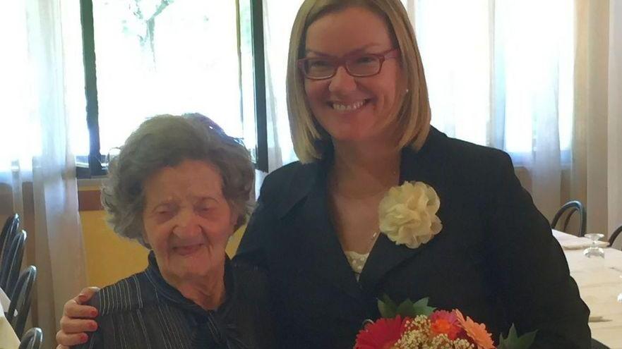 Clementina Strucchi compie 100 anni