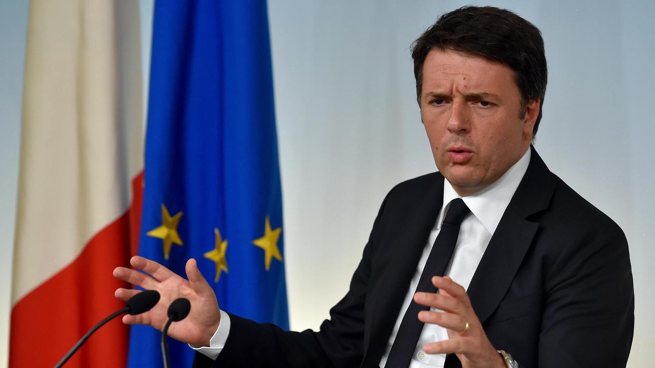 Il premier Matteo Renzi