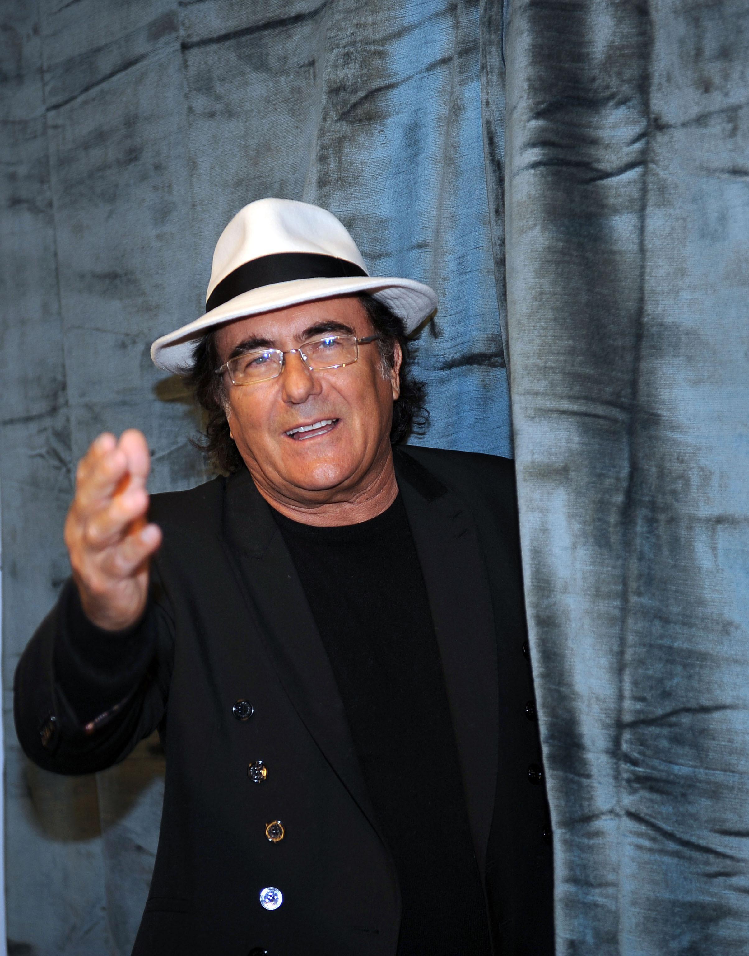 Il cantante Albano Carrisi