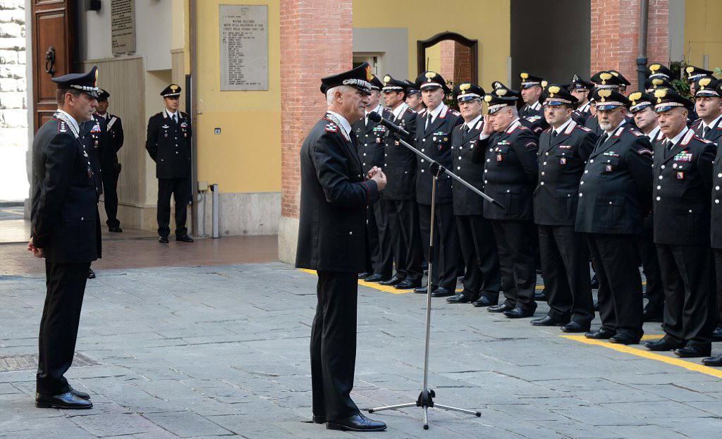 Il generale Del Sette in visita a Pisa