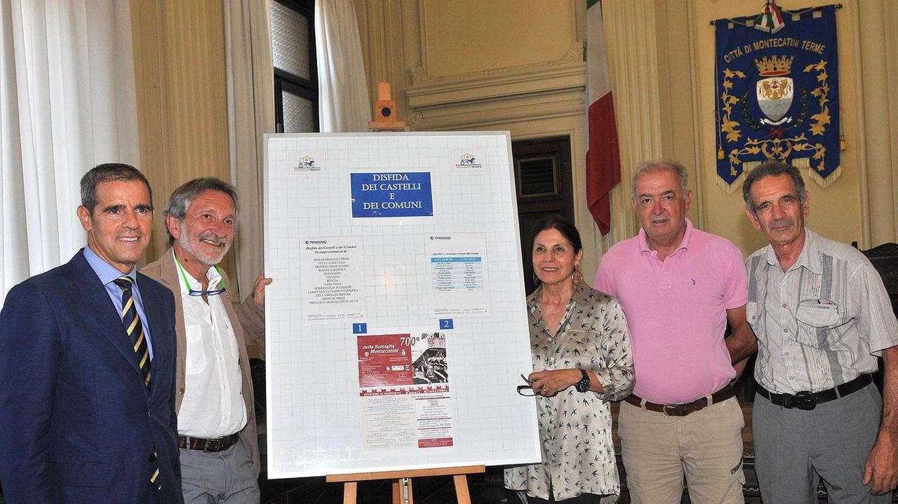 La presentazione degli appuntamenti in municipio (foto Rosellini)