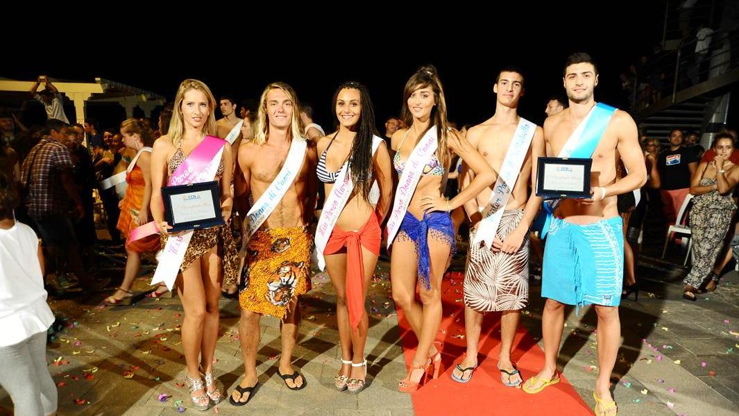 I vincitori di Miss e Mister Pareo a Cecina Mare