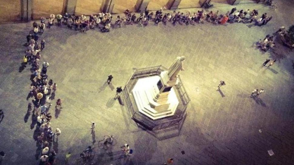 Il 4 settembre tramonto sulla terrazza del Pretorio