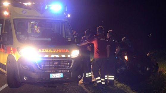 Finale Emilia, auto cappotta: un morto e 2 feriti