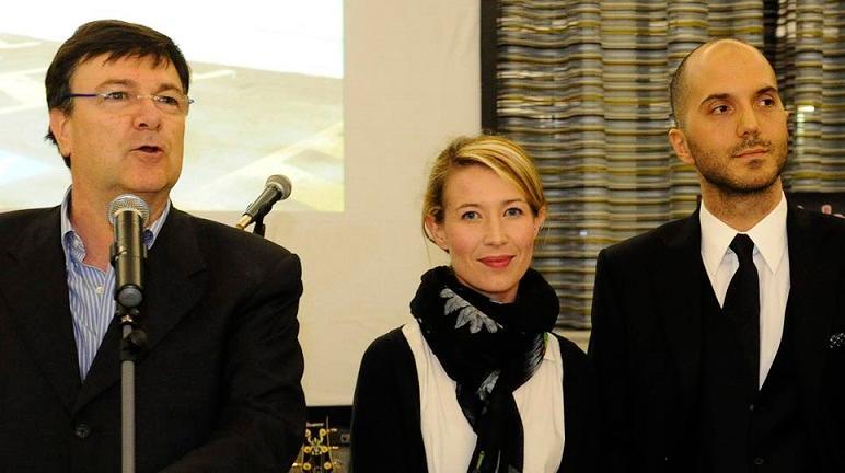 Il prof. Paolo Zamboni e il dr. Sergio Gianesini (a destra)
