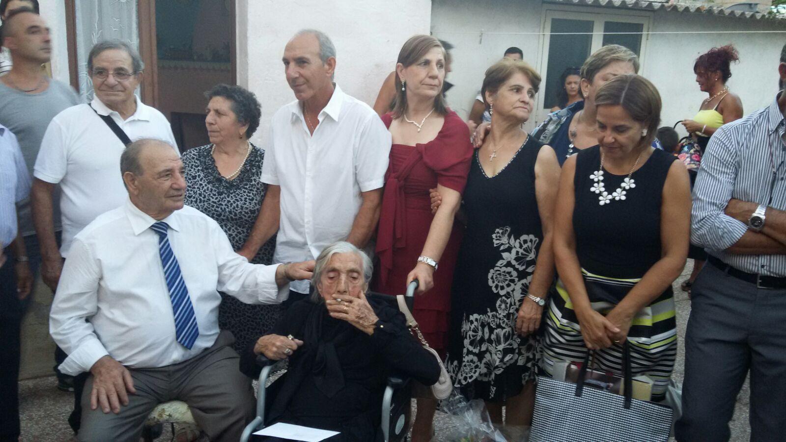 Clelia Marroccu con la delegazione dei Monopoli di Stato