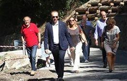 Via Cantamaggio riaperta al transito a un anno dalla frana 