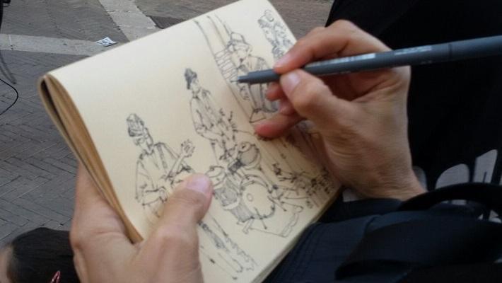 Sketchbook, un’altra forma di street art 