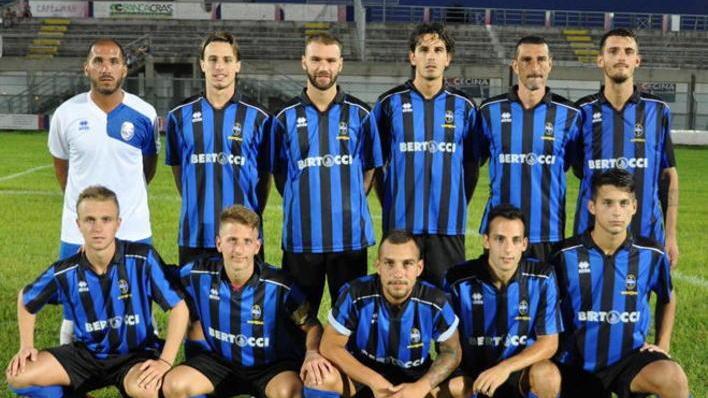 Il nuovo Piombino in campo per la prima di Coppa Italia