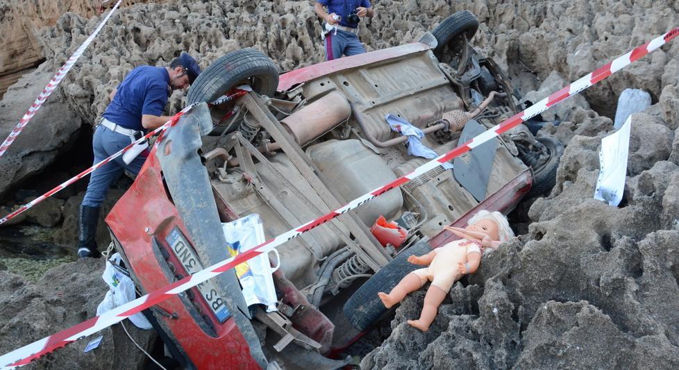 L’auto sulla scogliera muore a 36 anni 