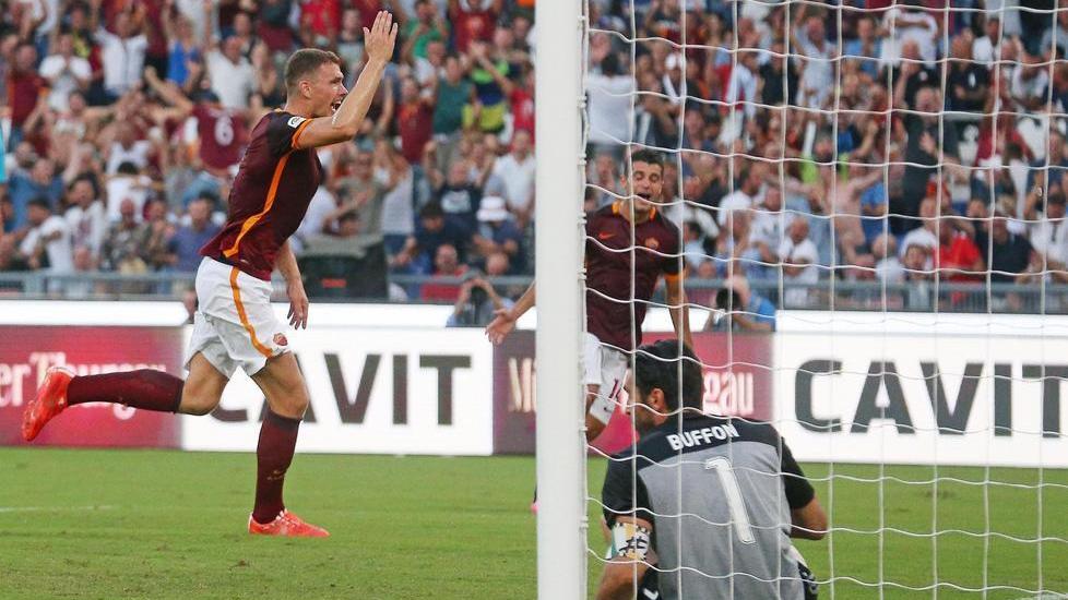 Roma pazza di gioia, Juve in un incubo