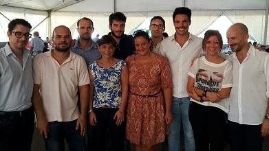 Serracchiani, pranzo alla festa Pd
