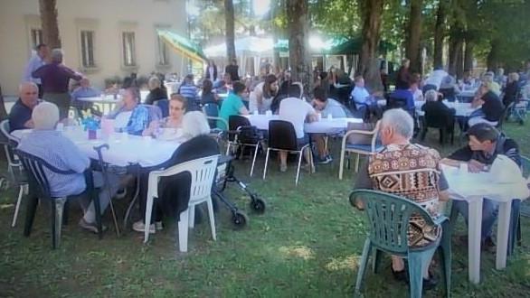 Pranzo di fine estate alla casa di riposo Villa Maria