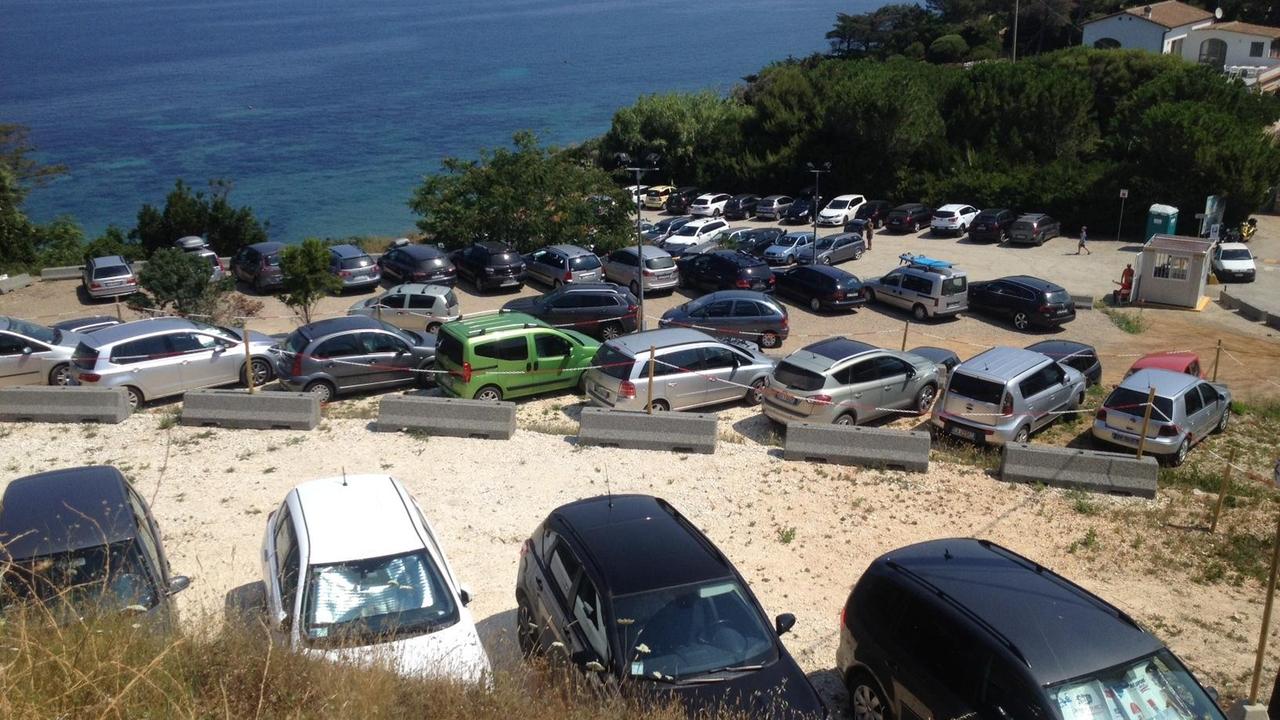L'area di sosta di Capobianco