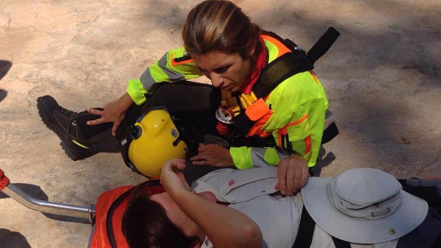 Turista belga soccorsa a Gorropu