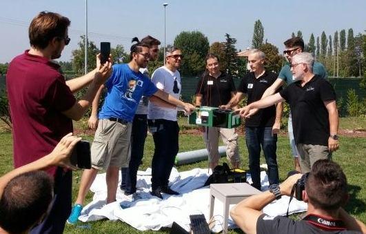 Partito da Correggio un volo sperimentale per studiare i venti 