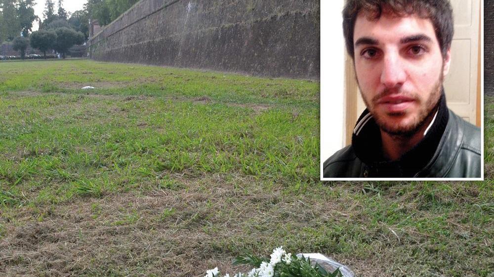 Il suicida sulle Mura ha incontrato due persone prima di uccidersi
