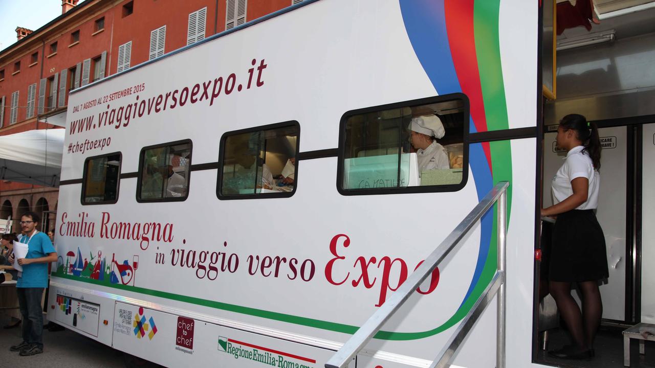 Il viaggio verso Expo fa tappa a Rubiera