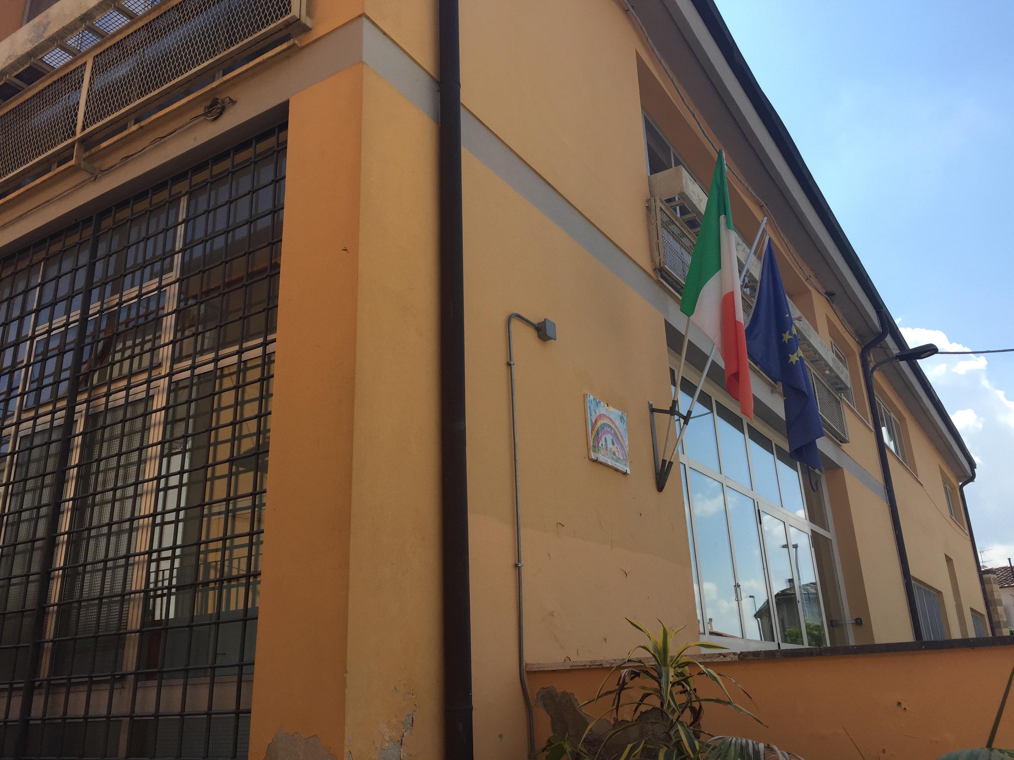 La scuola in via Zara alla Rotta