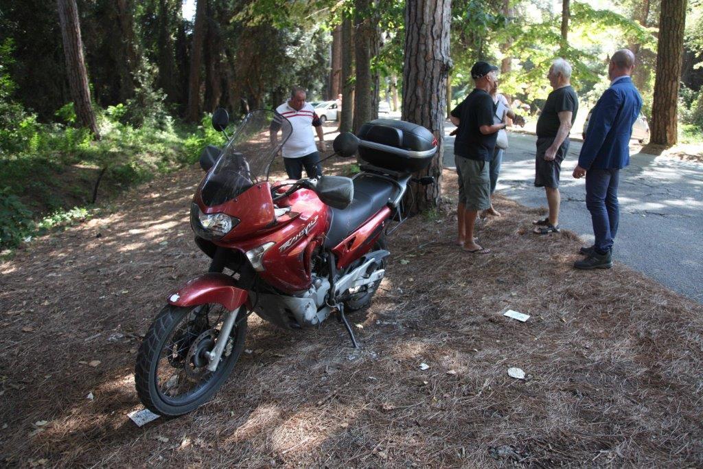 L'incidente sul viale dei Tigli