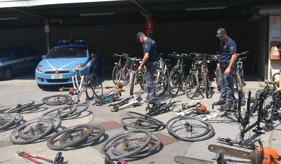 Le bici rubate ritrovano i padroni 