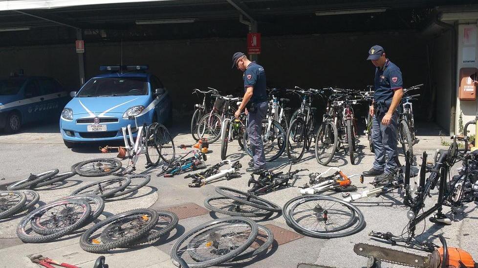 Le bici rubate ritrovano i padroni