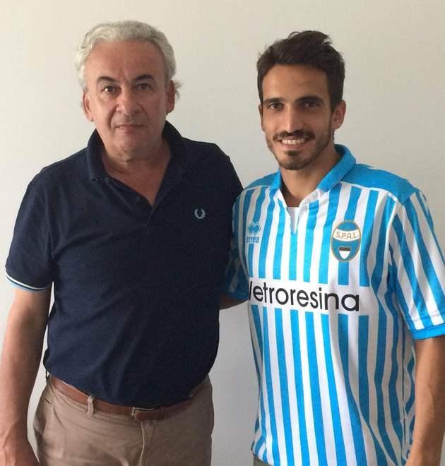 Spal, ieri ha firmato Spighi 