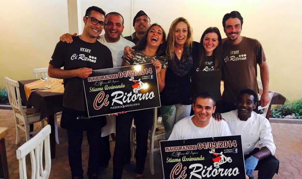 Festa con clienti e amici il Ciritorno ha un anno