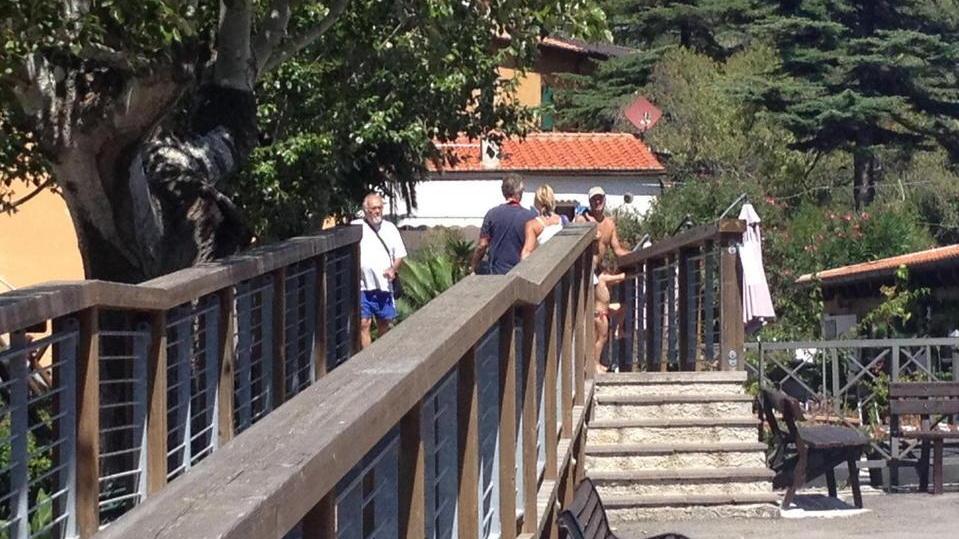 Indagine sul ponte pedonale di Bagnaia