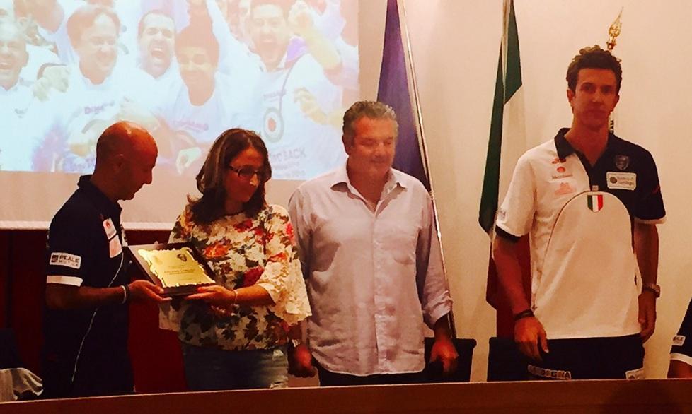 Il sindaco riceve la Dinamo tricolore