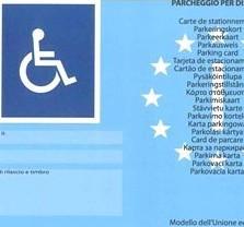 Attenzione al nuovo contrassegno per i disabili 
