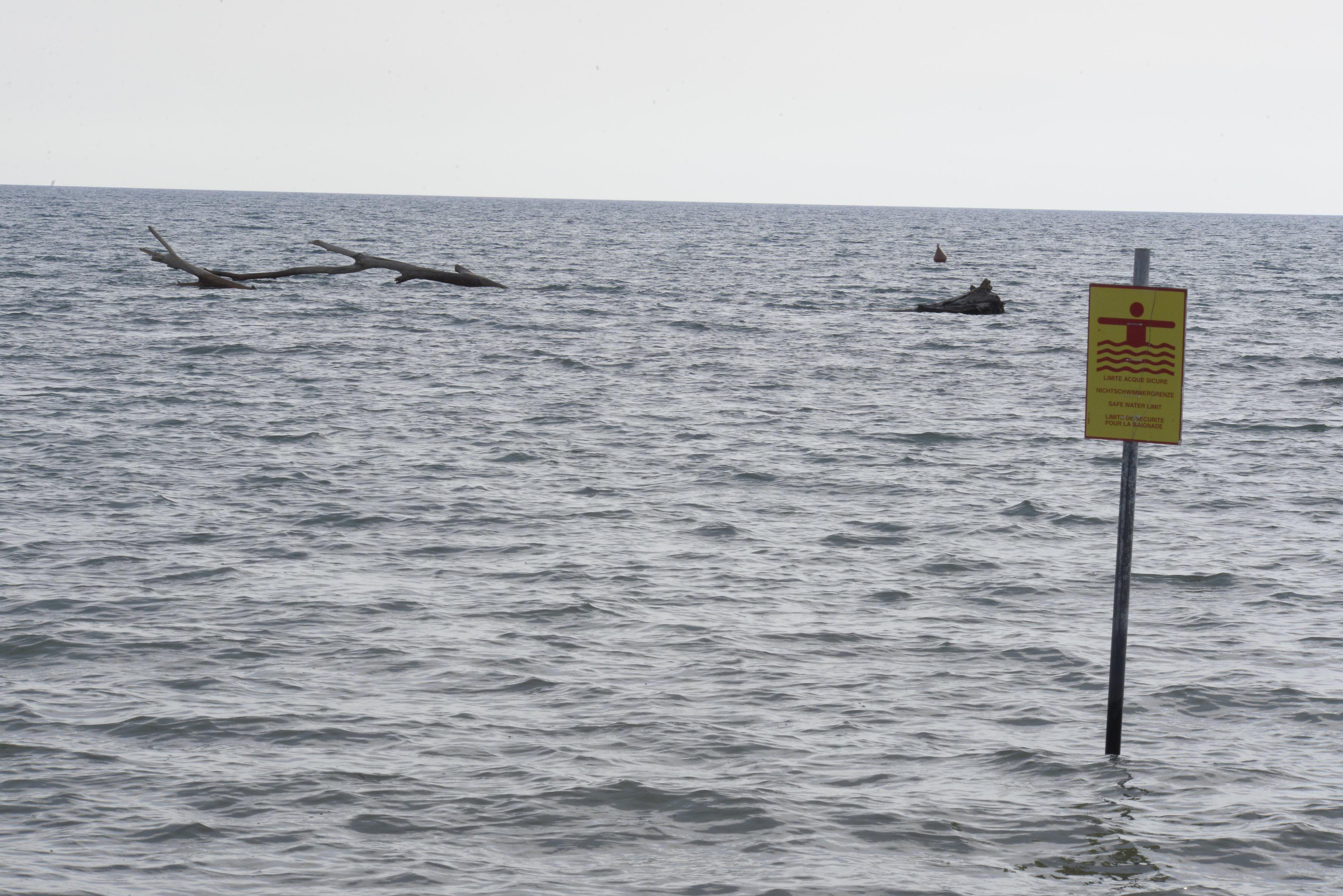 Marina, un divieto di balneazione