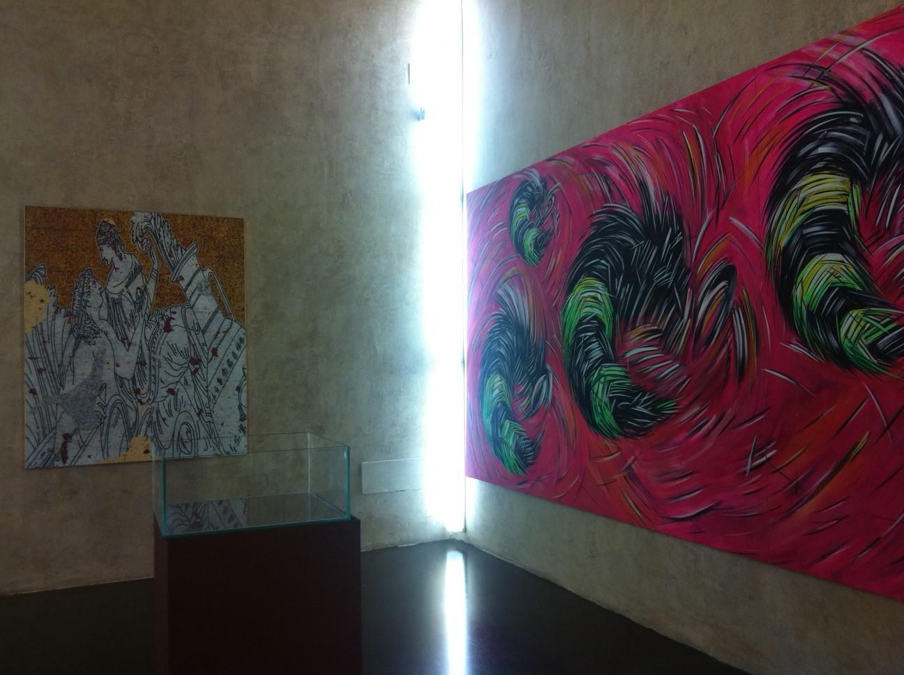 I cinque elementi nella collezione di arte contemporanea