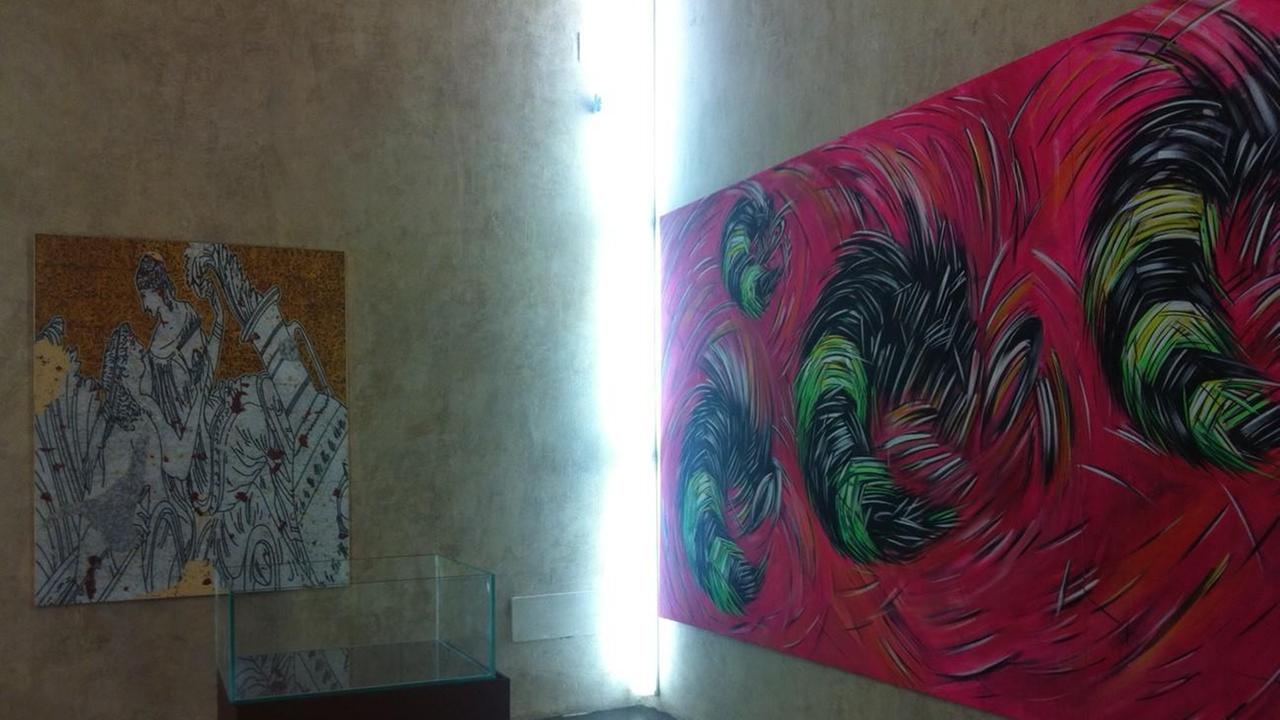 I cinque elementi nella collezione di arte contemporanea