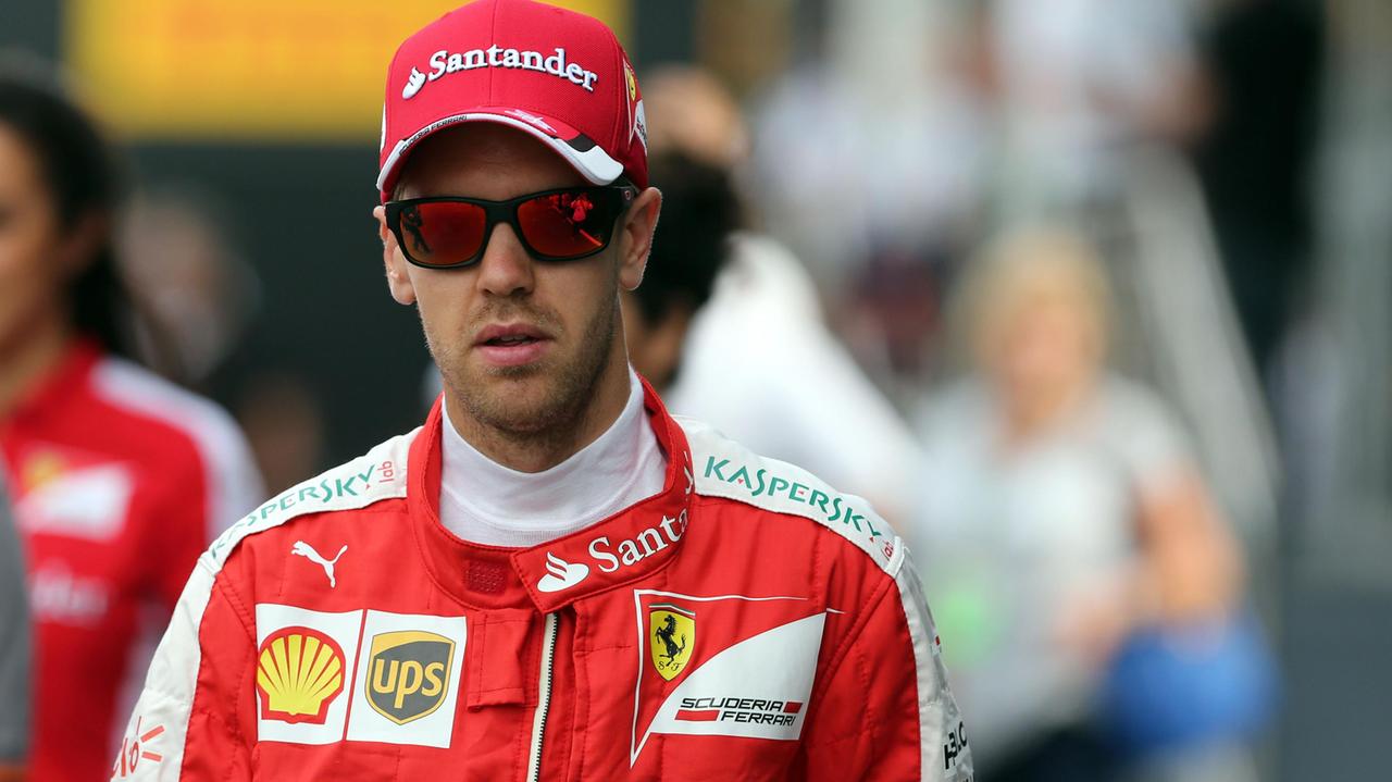 Sebastian Vettel, pilota della Ferrari