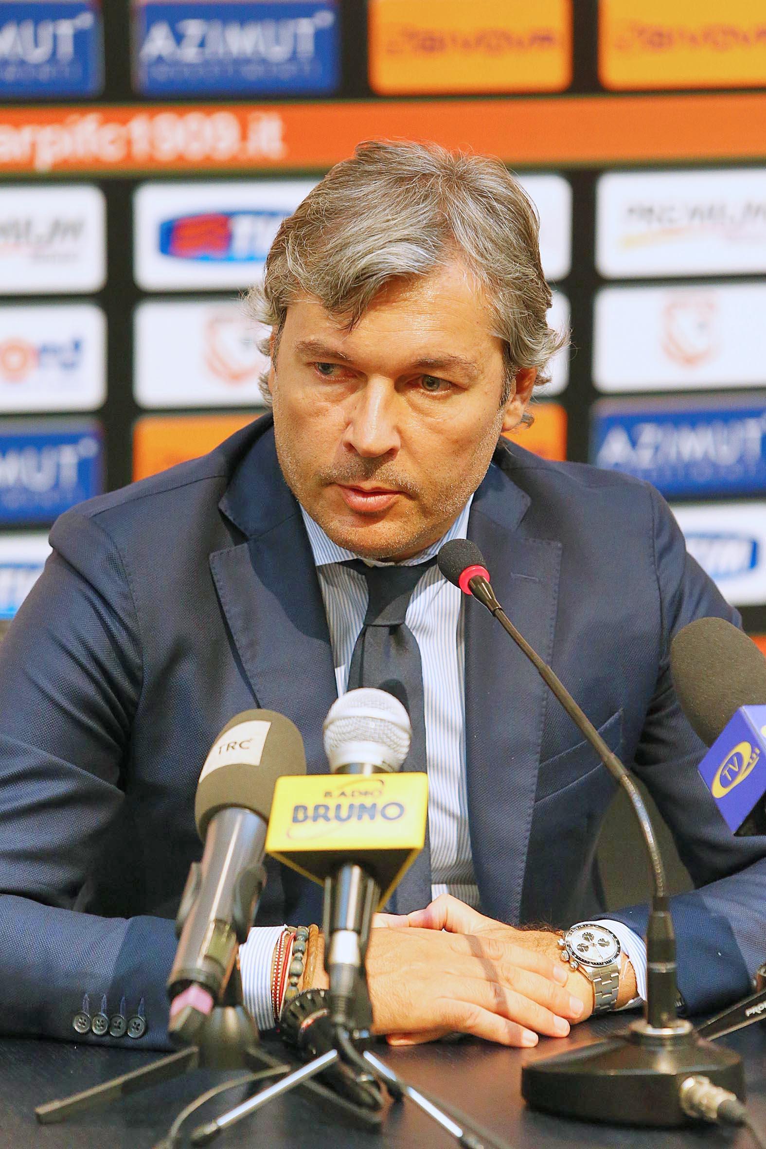 Sean Sogliano, direttore sportivo del Carpi