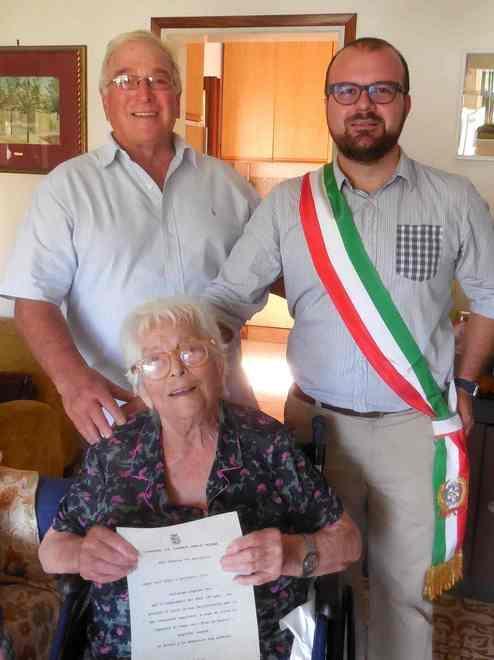 Nonna Iva ha festeggiato 105 anni 