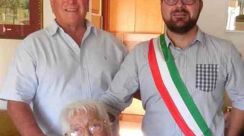 Nonna Iva ha festeggiato 105 anni