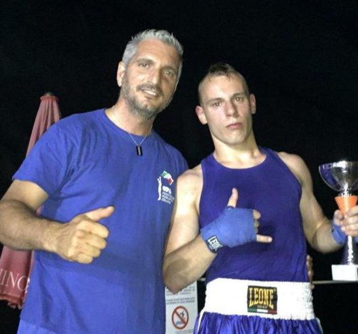 Michael Mancini allievo di Prassini trionfa sul ring di Sanremo